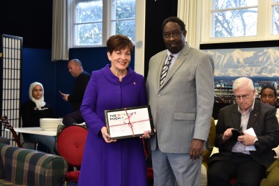 Ahmed Tani and Dame Patsy Reddy