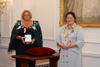 Dame Cindy and Ms Gina Soloman, of Kaikoura, MNZM for services to conservation and governance