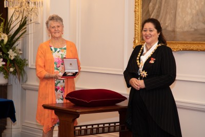Dame Cindy and Mrs Jan Riley, of Nelson, QSM for services to cancer support and fundraising