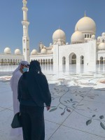 Visiting the Sheikh Zayed Grand Mosque