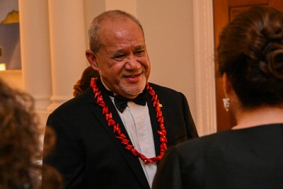 His Excellency Leasi Papali'i Tommy Scanlan, Dean of the Diplomatic Corps