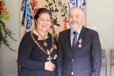 Dame Cindy and Mr Michael Cole, of Auckland, QSM for services to the Coastguard and the RSA