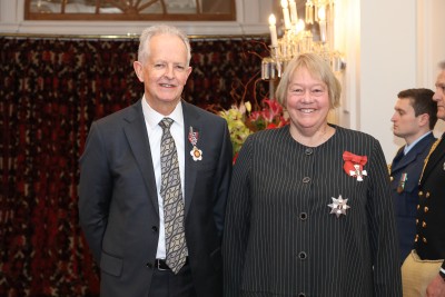 Dame Susan Glazebrook and Judge Andrew Becroft, of Wellington, QSO for services to the judiciary, children and youth