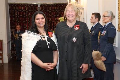 Dame Susan Glazebrook and Ms Hinerangi Edwards, of Wairoa, ONZM for services to Māori, governance and education
