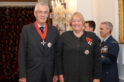 Dame Susan Glazebrook and Sir Hugh Rennie, of Wellington, KNZM for services to governance, the law, business and the community
