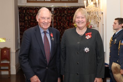 Dame Susan Glazebrook and Mr John Baird, of Blenheim, MNZM for services to business and governance 