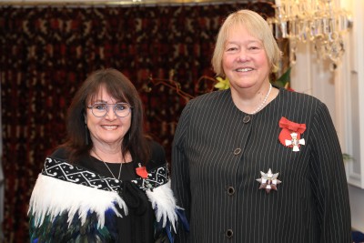 Dame Susan Glazebrook and Mrs Elizabeth Forgie, of Okaihau, MNZM for services to education