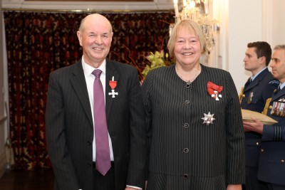 Dame Susan Glazebrook and Mr Mark Sutton, of Te Anau, MNZM for services to conservation