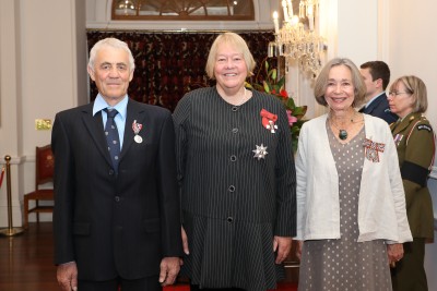 Dame Susan Glazebrook and Mr Harry Pawsey and Mrs Virginia Pawsey, of Hawarden, QSM for services to advocacy and conservation