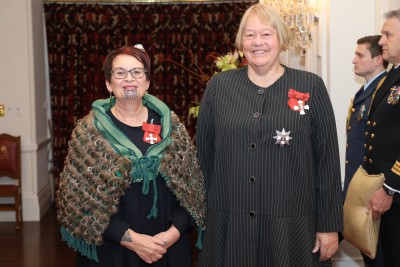 Dame Susan Glazebrook and Ms Di Grennell, of Waikanae, MNZM for services to Māori and the Public Service