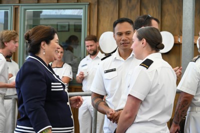Meeting with members of our Navy