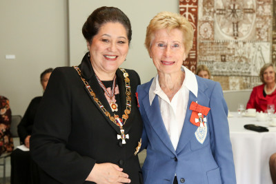 Mrs Lesley Milne, Dame Cindy Kiro
