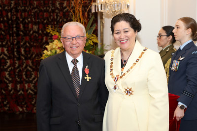 Mr Noel McCutcheon, Dame Cindy Kiro