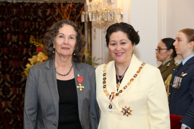 Professor Christine Stephens, Dame Cindy Kiro
