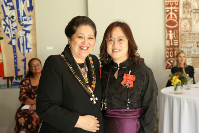 Ms Eva Chen, Dame Cindy Kiro
