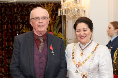 Mr Warner Haldane, of Whakatāne, MNZM for services to arts administration, particularly music