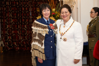 Inspector Freda Grace, of Wellington, MNZM for services to the New Zealand Police