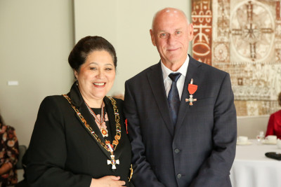 Mr Leigh Hopper, Dame Cindy Kiro