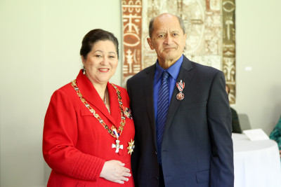 Mr Tupuna Kaiaruna, of Auckland, KSM for services to the Cook Islands community and performing arts