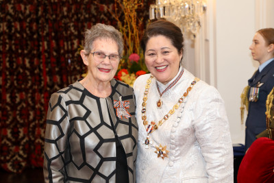 Mrs Robin Clarke, of Waikanae, KSM for services to the community