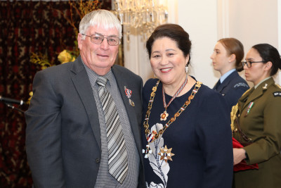 Mr Grant Smith, Dame Cindy Kiro