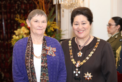 Ms Jill Spicer, of Palmerston North, KSM for services to the community and refugees