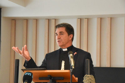 Wellington City Missioner, Rev Murray Edridge