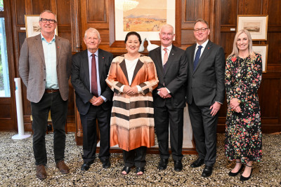 Official photo at the Heart Foundation event