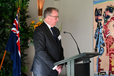 Clive Nelson speaks
