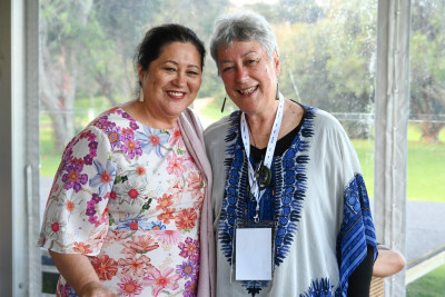 Dame Cindy and Professor Margaret Mutu