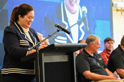 Dame Cindy speaks