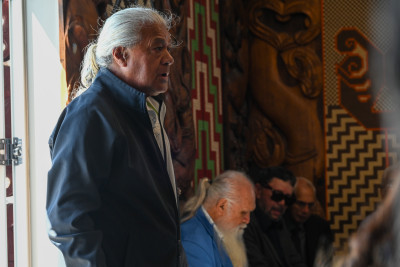 Matua Fred Sadler speaks