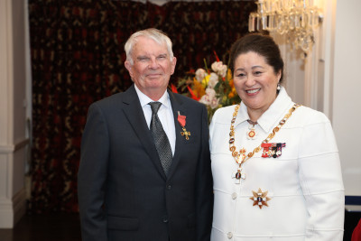  Mr Andrew Dunn, of Oamaru, ONZM for services to people with Parkinson's disease