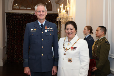 Squadron Leader Paul Stockley, New Zealand Distinguished Service Decoration for services to the New Zealand Defence Force