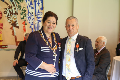 Mr Noel Harris, of Mount Maunganui, MNZM for services to the thoroughbred racing industryMr Noel Harris, of Mount Maunganui, MNZM for services to the thoroughbred racing industry