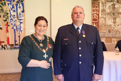 Mr Zak Bristow, New Zealand Bravery Medal for an act of bravery
