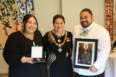 The late Venerable Joseph Huta, of Rotorua, MNZM for services to the Anglican Church, Māori and the community