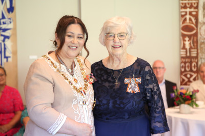 Reverend Marie Gilpin, of Papamoa, KSM for services to the community