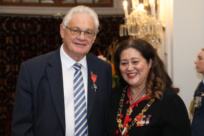Mr John Peters, of Levin, MNZM for services to governance and palliative care