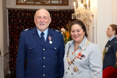 Sergeant Les Clarke, of Taihape, KSM for services to the New Zealand Police and the community