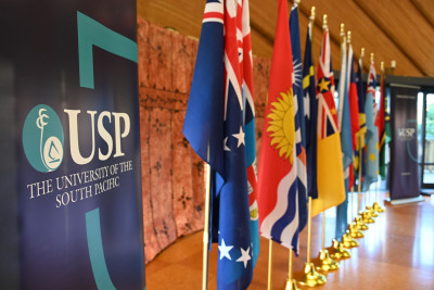 Flags of the 12 member countries 