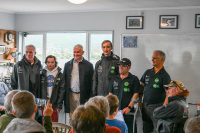 With the Sailability Team that competed in the 2025 Para Sailing International Championships