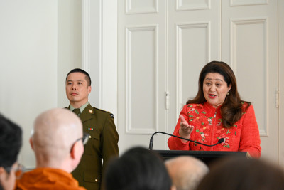 Dame Cindy speaks