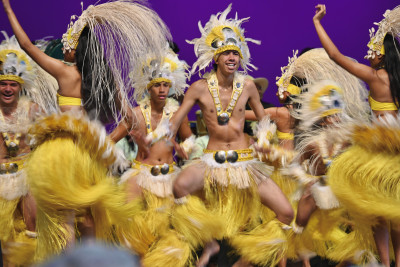 A performance by Pa Enua