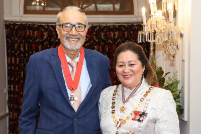 Dr Harjinder Singh, of Palmerston North, CNZM for services to food science
