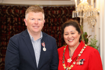 Mr Marius Bron, of Fox Glacier, KSM for services to Search and Rescue and the community