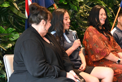 Kiana Sauni-Ofisa speaking about how Game Plan AKL has changed her life