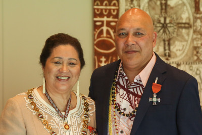 Mr Johnny Kumitau, of Kamo, MNZM for services to the Pacific community
