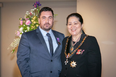 Detective Jeremy Toschi, NZBM for an act of bravery 