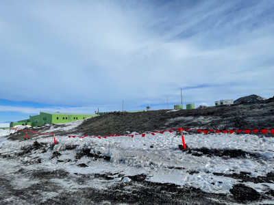 The site of the Scott Base redevelopment.